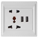 2014 High Speed Charging USB Wall Socket