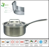 New Product Promotion Pan Korea 3 Ply Stainless Steel Pan