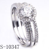 925 Silver Jewellery Zirconia Ring (S-10347)
