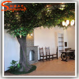 Home Decoration Plastic Artificial Plant Ficus Banyan Tree