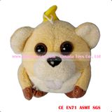 12cm Hook Plush Groundhog Keychain Toys