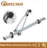4WD Automobile Upright Aluminium Roof Bike Carrier for Locking up 1 Bicycle