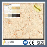 Marble Looking Yellow Color Artificial Quartz Stone
