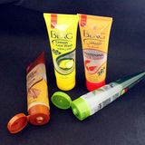 Cosmetic Plastic Tube with Label