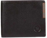 Men's Genuine Leather Thin Slimfold Wallet Bi Fold