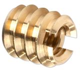 Brass Self Lock Inset Nut, Brass Insert Lock Nut, Brass Wood Threaded Insert