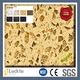 Diamond Yellow Color Artificial Quartz Stone