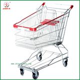 125L Asian Style Shopping Mall Safe Shopping Trolley (JT-E07)