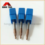 Z2 Carbide Copper Tialsin Coating Ball Nose Cutting Tool