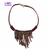 Fashion Jewelry with Copper Plated Necklace for Women Jewelry Accessory