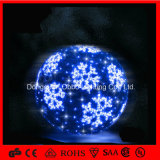 3D Christmas Holiday PVC Garland LED Ball String Lights