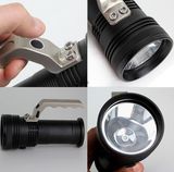 Rechargeable Aluminum CREE LED Hand Flashlight