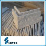 China Popular White Quartzite Tile for Corner