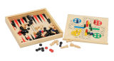 Wooden Educational Toy and Game Backgamon (CB2246)