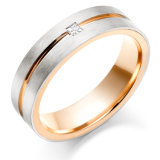 Rose Gold Men's Engagement Ring
