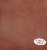 Brown Color PVC Synthetic Leather for Furniture Sofa