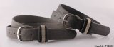 Men's Fashion Belt with Single Stitching on Strap and Silver Buckle, Various Colors Are Available Fashion Accessories