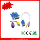 2 RCA to VGA Cable
