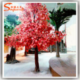 Wholesale Red Maple Bonsai Garden Decorative Artificial Maple Tree