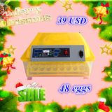 48 Eggs CE Professional Full Automatic Mini Egg Incubator