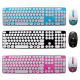 Colorful Wireless Keyboard&Mouse Combo