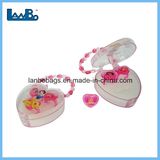 Kids Plastic Heart Shape Ring Toys