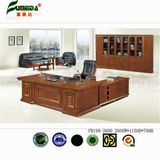 MDF High End Office Table with Woode Veneer