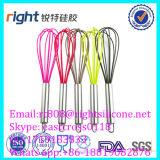 Silicone Egg Beater Food Grade Kitchen Whisk 6 Line Egg Tools