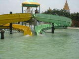 Water Park Small Open Style Spiral Slide