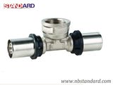 Press Pex-Al-Pex Fitting/Female Thread Brass Fitting for Pex-Al-Pex Pipe