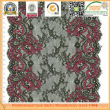 New Designs Double Color Wholesale Lace Fabric Elastic Lace (K6937)
