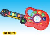 Kid Musical Instrument Toy Small Electronic Folding Guitar