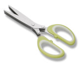 New Design Stainless Steel Multifunctional 5 Blade Kitchen Scissors (HE-5640)
