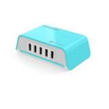 Five Port High Speed USB Charging Hub, 8A 40W USB Charger for iPhone