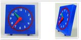 Plastic Demonstrate Clock Toys, School Supply, Learning Toys