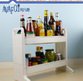 Plastic Storage Rack, Colorful Kitchen Accessories, Decorative Spice Rack