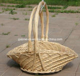 Pretty Wicker Garden Basket (GB003)