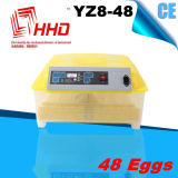 CE Marked Fully Automatic Egg Incubator Price (YZ8-48)