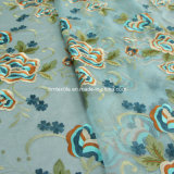 Noble Colorful Embroidery Organza Fabric Ab103 with Polyester Filament Light