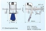 Electroplate Water Filter Dispenser Taps Plastic Faucet for Water Dispenser