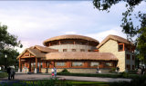 Front View Virtual Reality Architectural Rendering