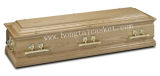 Wood Coffin with Solid Oak (HT-0214)