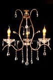 Pretty Iron Crystal Light Chandelier (8042-3)