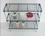 Modern Colorful Metal Mini Kitchen Wire Spice Rack, DIY Style (LD602060C3E)