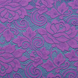Hi-Q Stretch Lace/Embroidery Lace Fabric (HB9022)