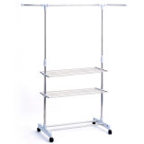 Grey Movable, Adjustable, Extendable Clothes Airer, Stainless Steel Clothes Hanger, Many Color (FH-CA01-D)