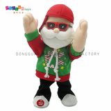 (FL-404) Plush Electronic Father Christmas, High Quality Musical Toy