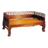 Antique Furniture - Tiger Leg Carving Bed