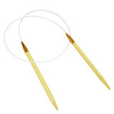 80cm Bamboo and Aluminum Circular Knitting Needle (NO. C007-100-10.0)