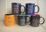 11oz Spray Color Mug with Laser Logo